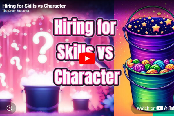 Hiring for Skills vs Character