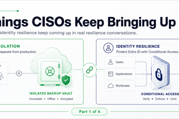 Two Things CISOs Keep Bringing Up – Part 1